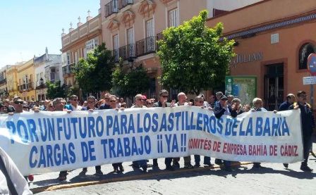 Manifestación Navantia