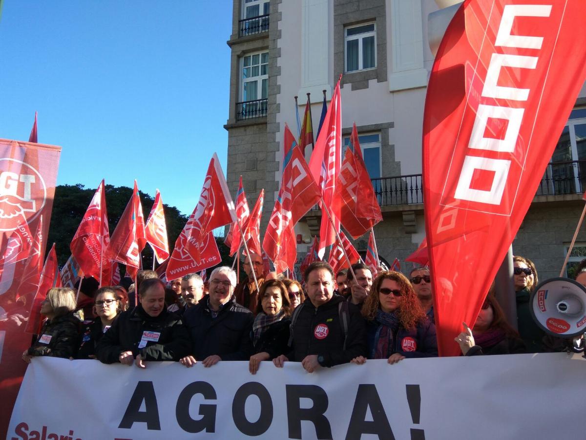 Concentración 30E en A Coruña
