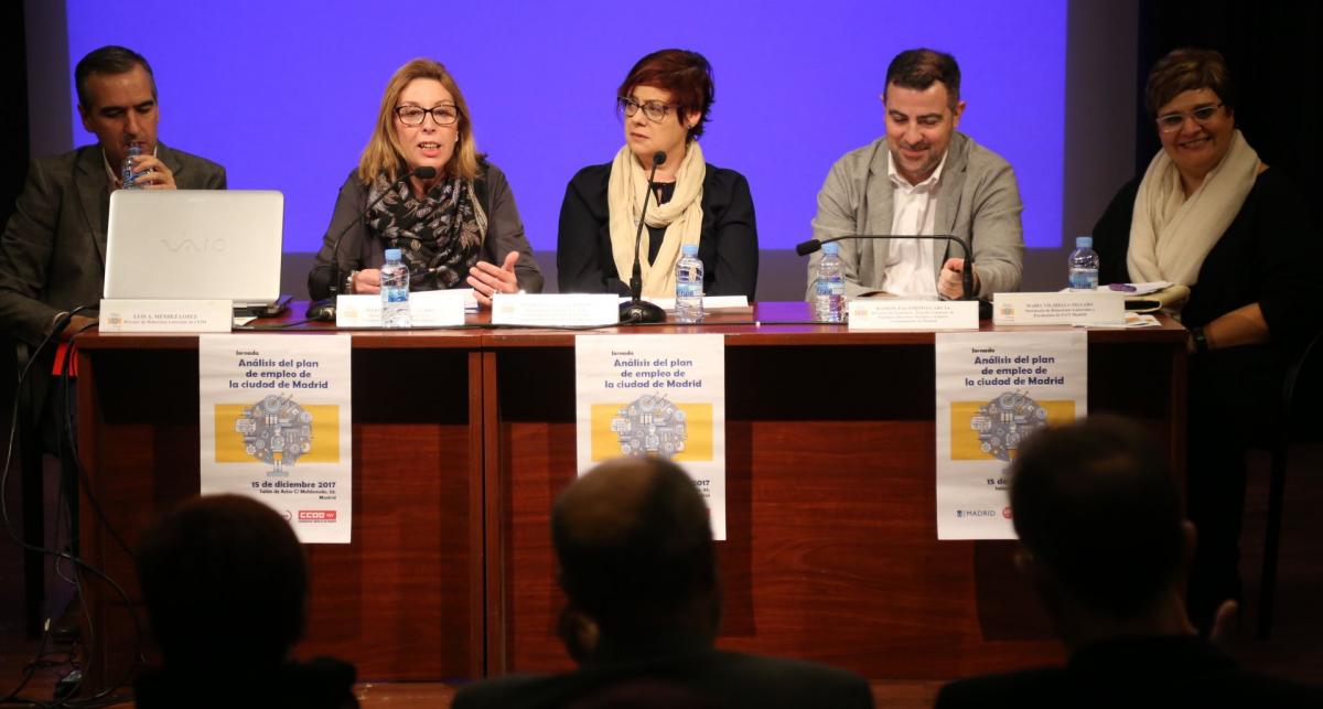 Jornada de análisis del plan de empleo de la ciudad de Madrid