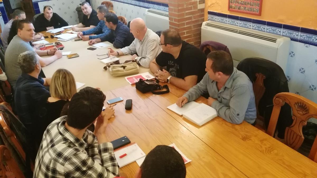 El 25 de abril se reunieron en Madrid delegados y delegadas de CCOO en empresas de la industria cárnica