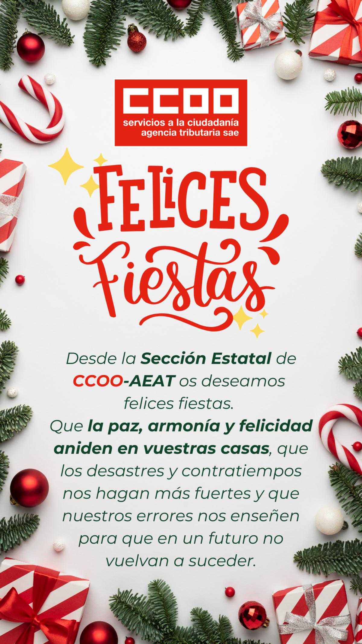 Felices fiestas