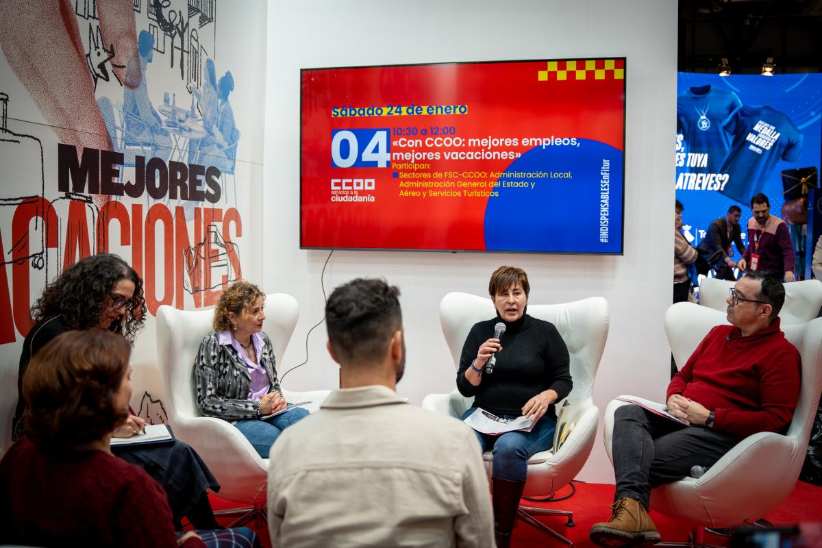 CCOO en la AGE participa en Fitur 2026