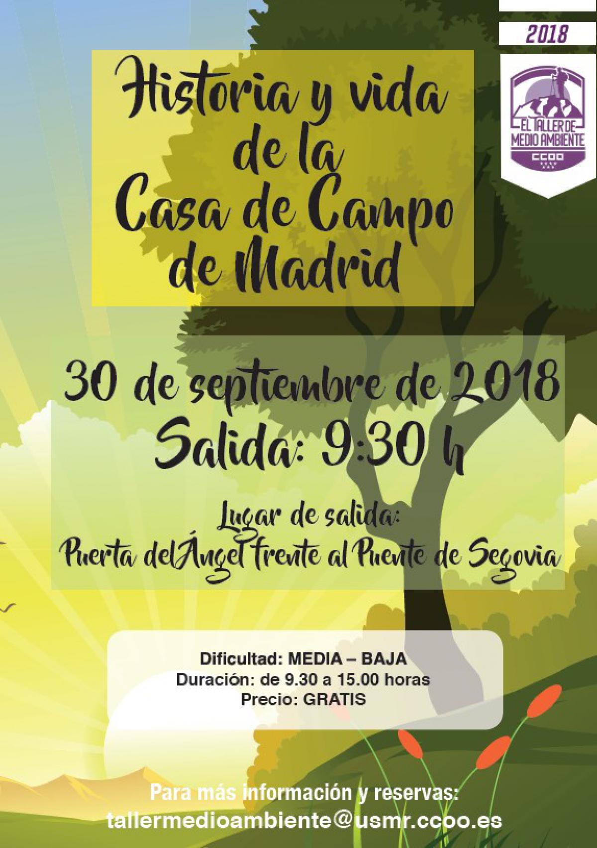 Historia y vida de la Casa de Campo de Madrid