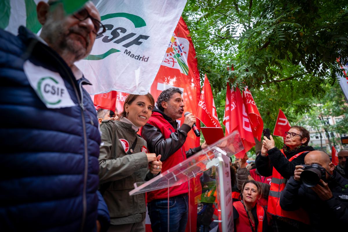Concentraciones 30 octubre 2025 frente al Ministerio para la Transformación Digital y Función Pública