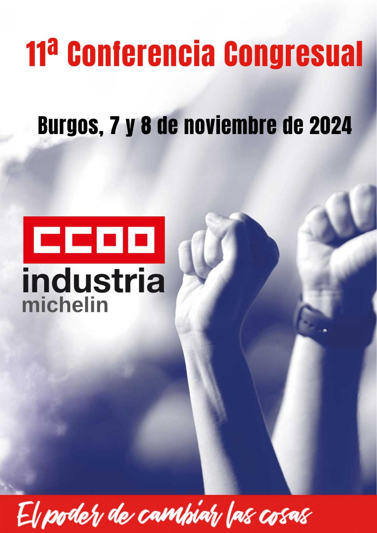 Burgos acogerá la próxima conferencia congresual de CCOO en Michelin