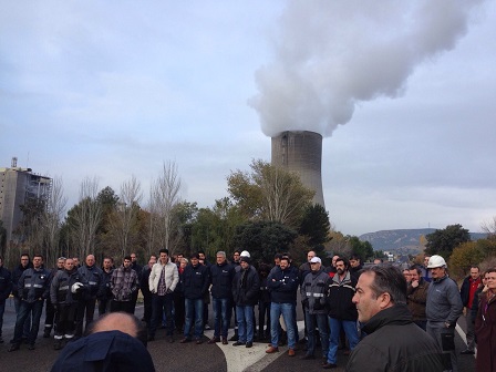 Foto de la concentración.