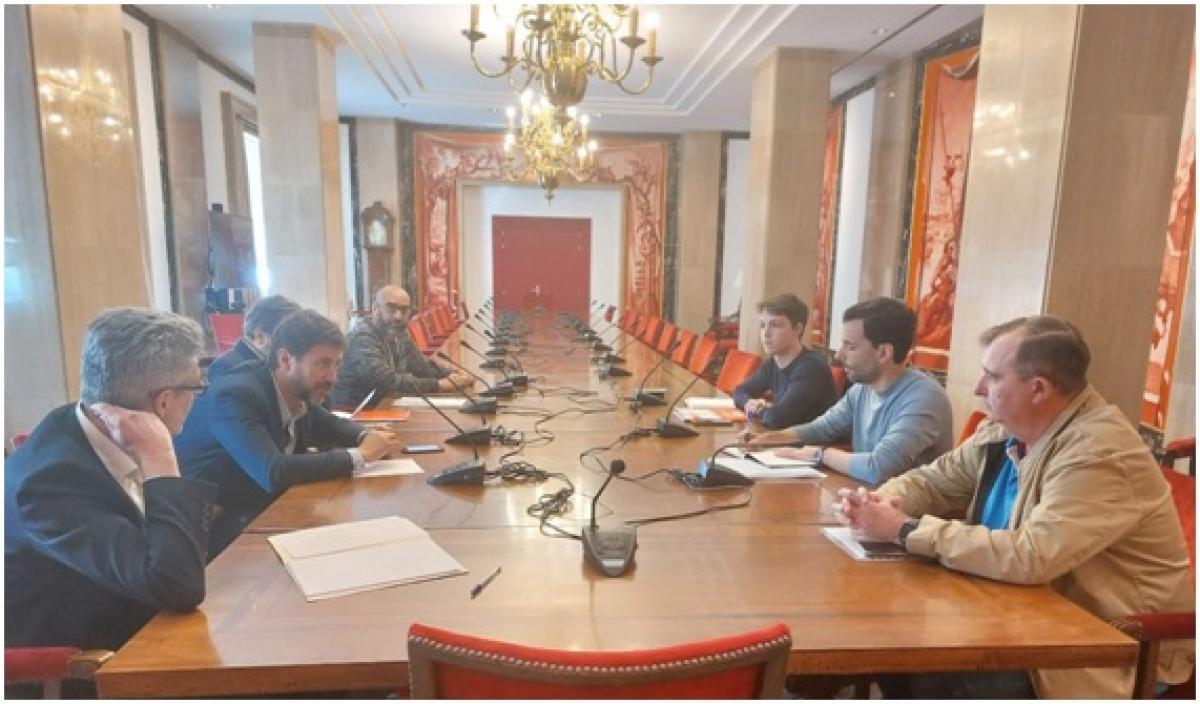 Uno de los dos encuentros que se han celebrado estos días