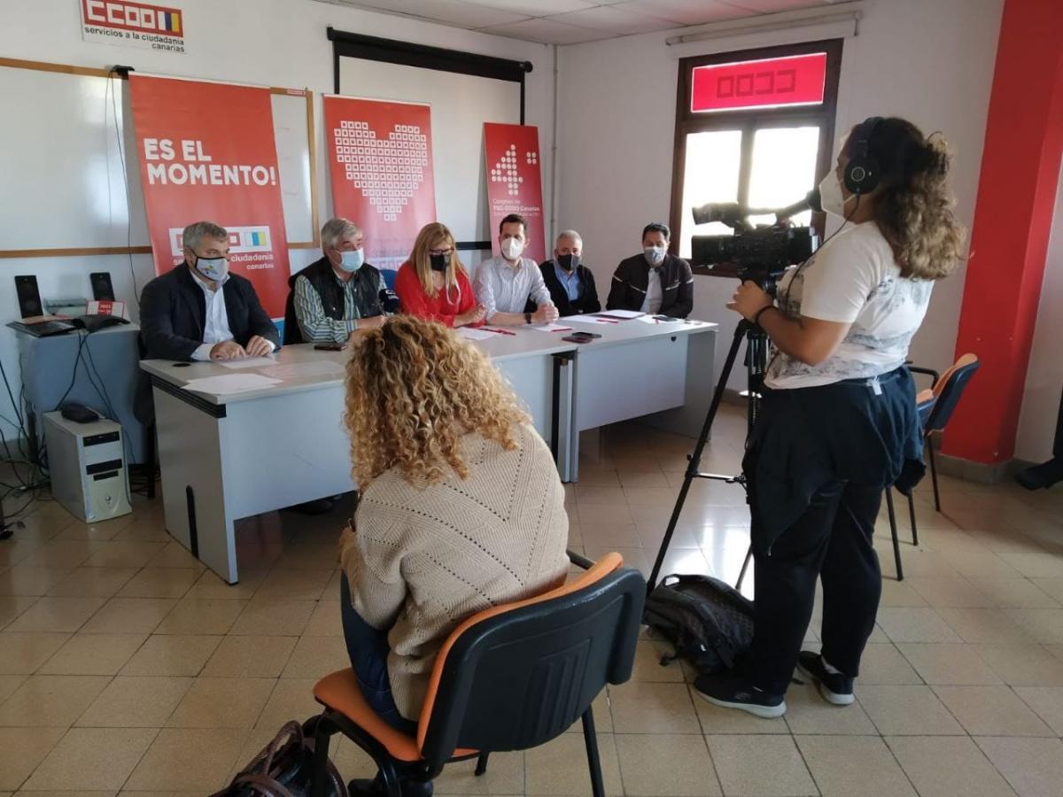CCOO pide el incremento plus de residencia en Las Palmas para los trabajadora/es públicos que desempeñan sus funciones en Canarias, Baleares, Ceuta y Melilla.