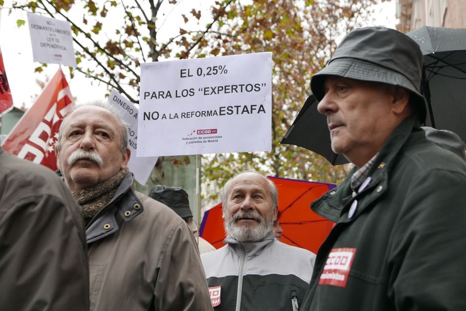 CCOO se moviliza en defensa de las pensiones públicas