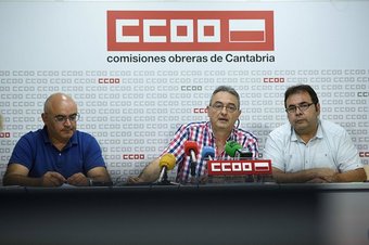 Jesúa Gallo, Daniel San Miguel y Jesús Villar. Foto, Pedro Puente Hoyos