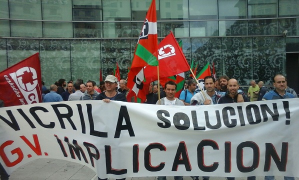 Concentración de la plantilla de Vicrila