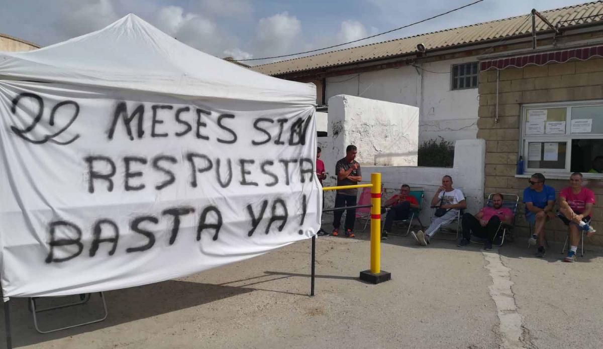 Huelga en el matadero "La Comarca"