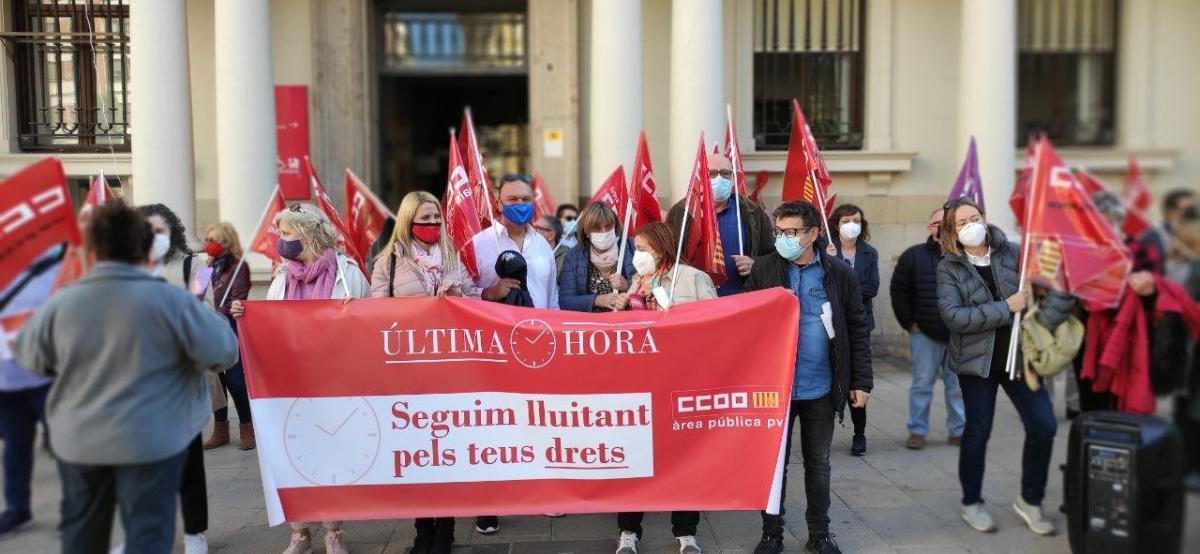 CCOO exige el cumplimiento de los acuerdos y la recuperación de la negociación en el área pública (Comunidad Valenciana).