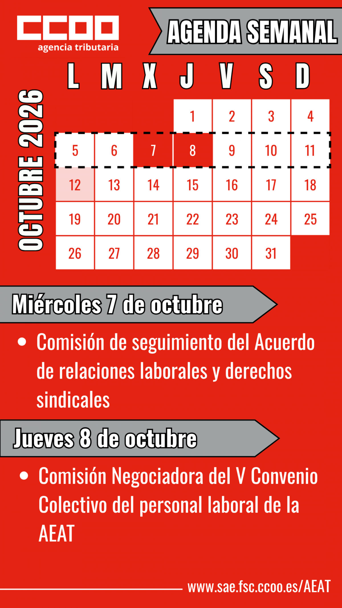 Agenda Semanal