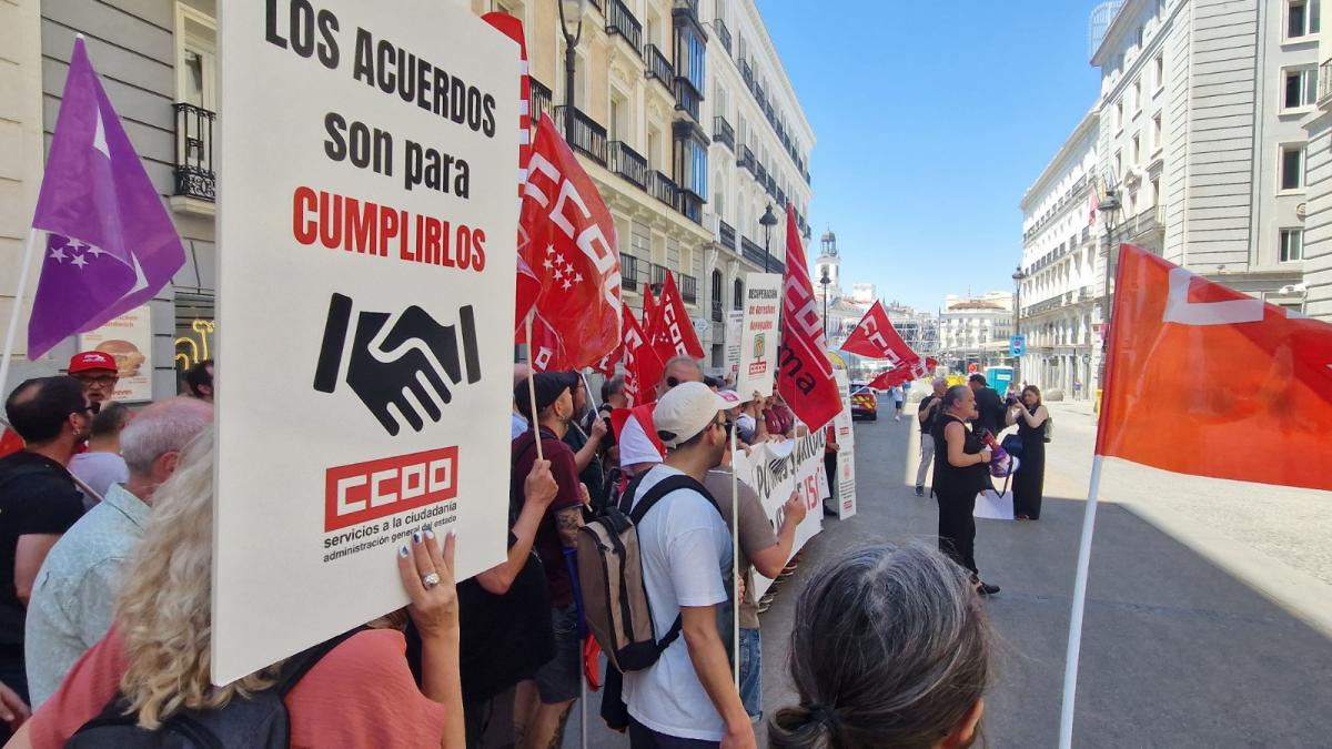Concentración del Sector de la Administración del Estado en Madrid el 30 de junio de 2026