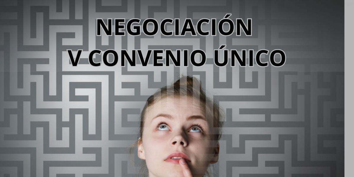 negociación del V Convenio único de la AGE