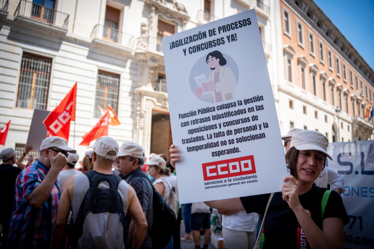 Concentración CCOO AGE 9J2026