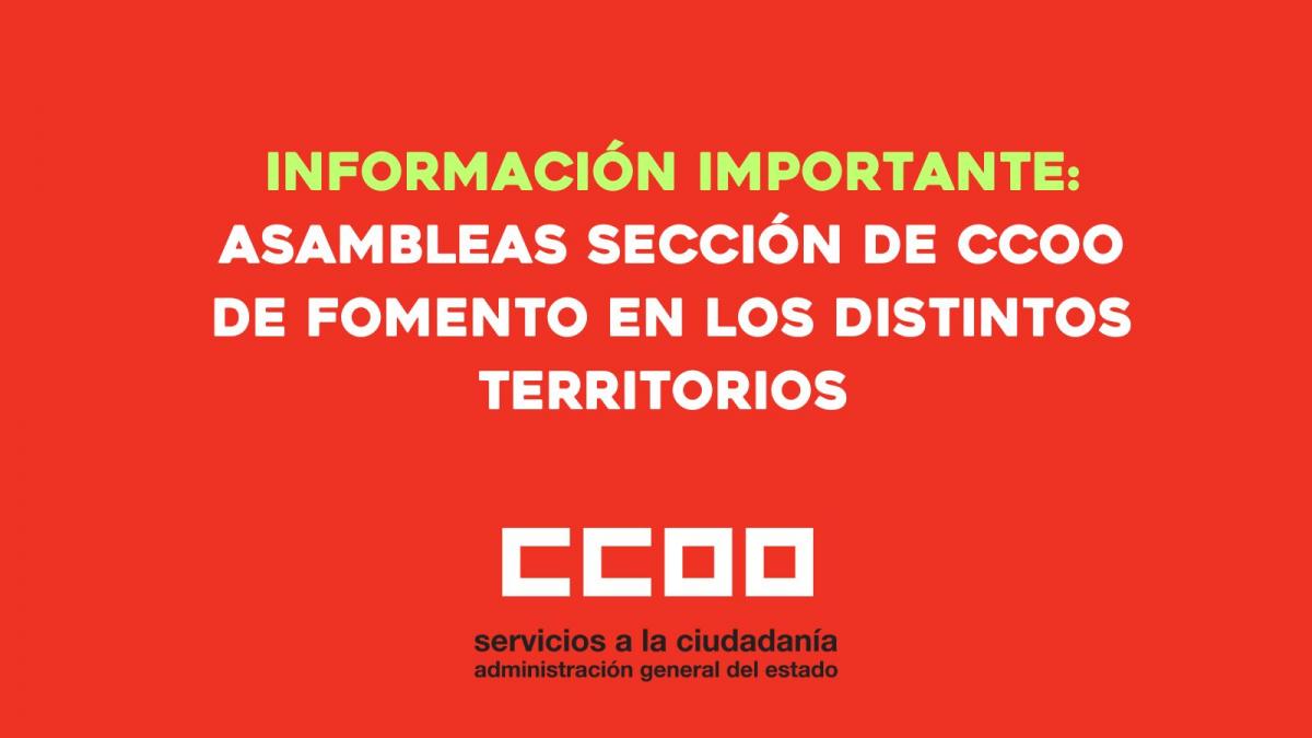 Informacin importante: SSE de Fomento