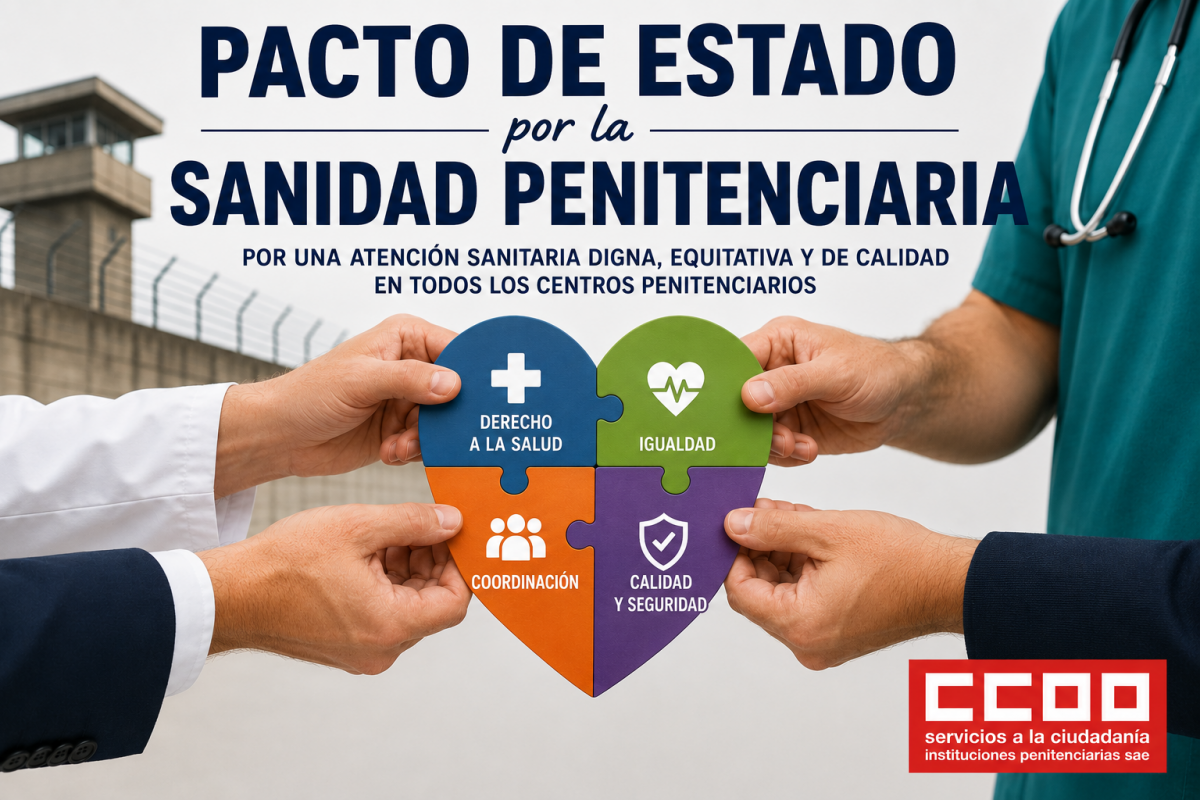 Pacto de Estado por la Sanidad Penitenciaria