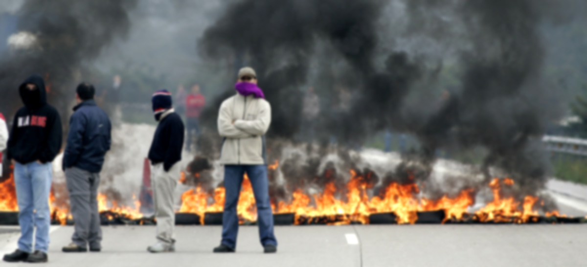 Huelga minera, noviembre 2005