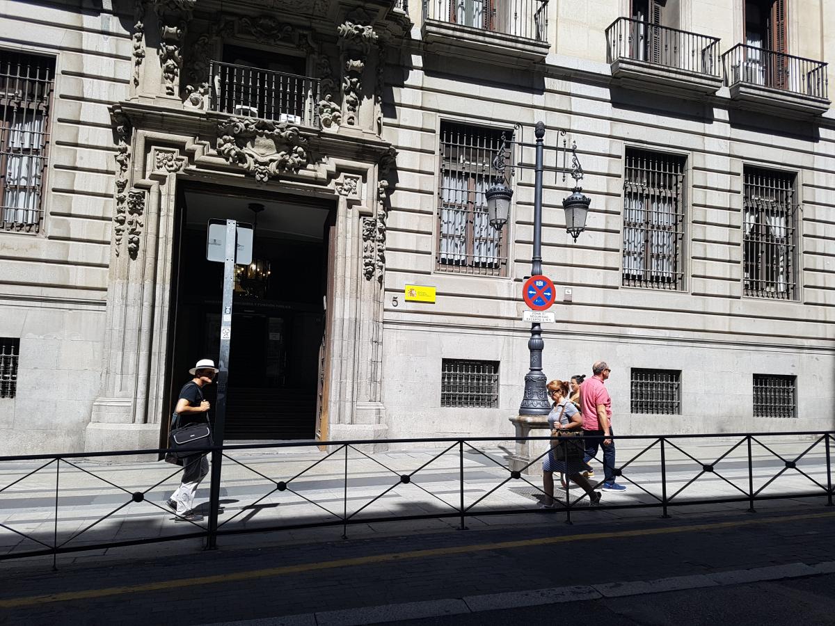 Sede del Ministerio de Hacienda en Madrid