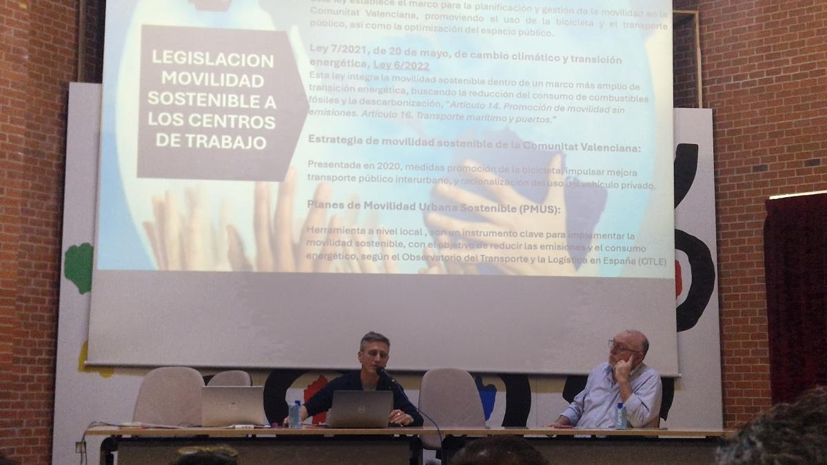 jornada Muñiz Zapico de Movilidad Sostenible al trabajo