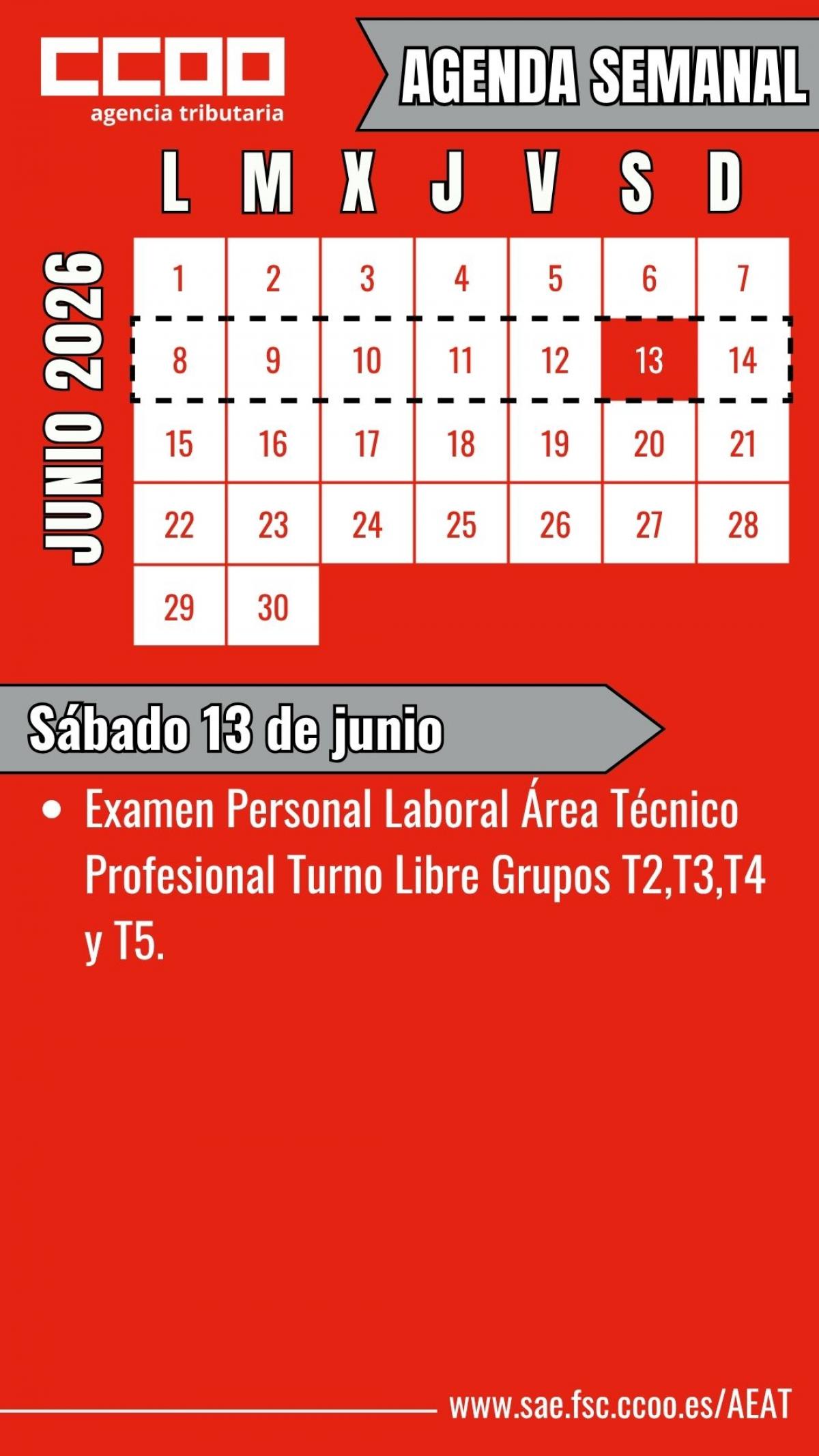 Agenda Semanal