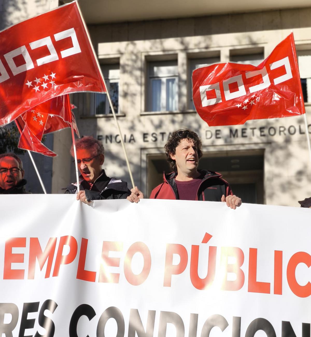 CCOO se moviliza en AEMET