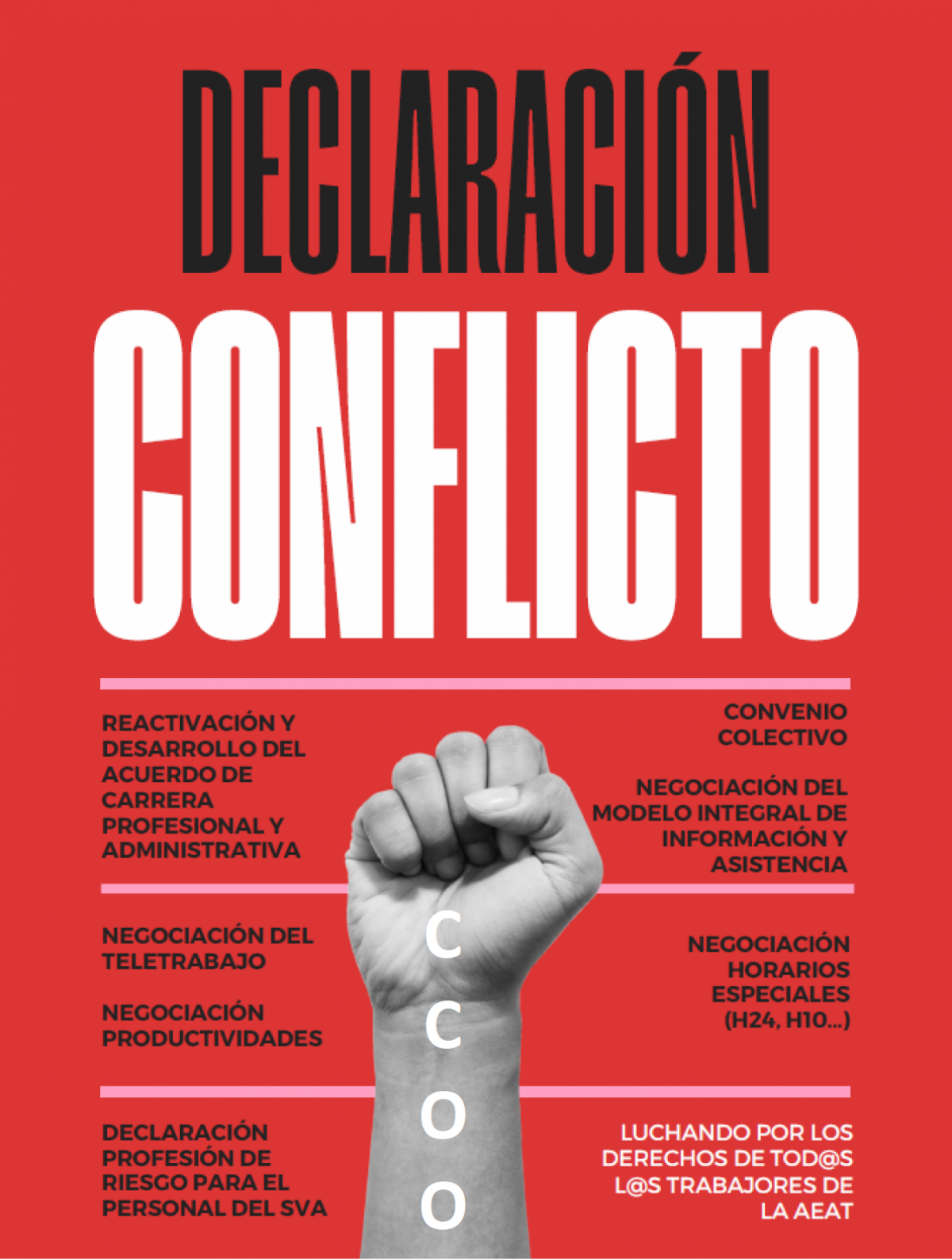 Declaracion de Conflicto