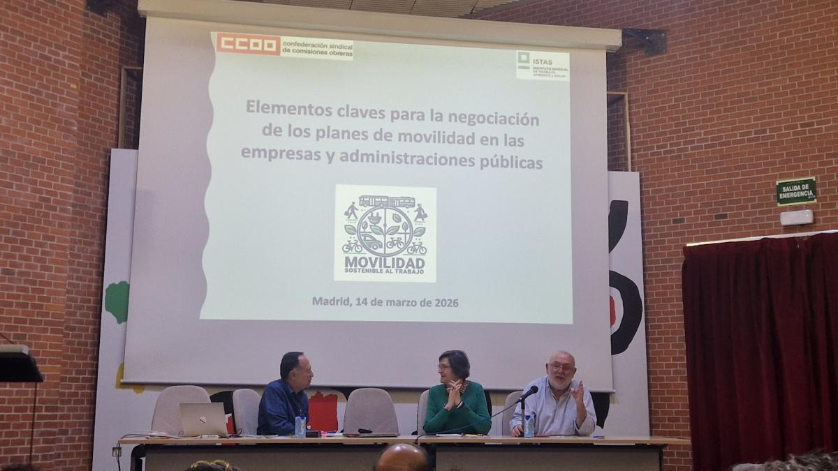 jornada Muñiz Zapico de Movilidad Sostenible al trabajo