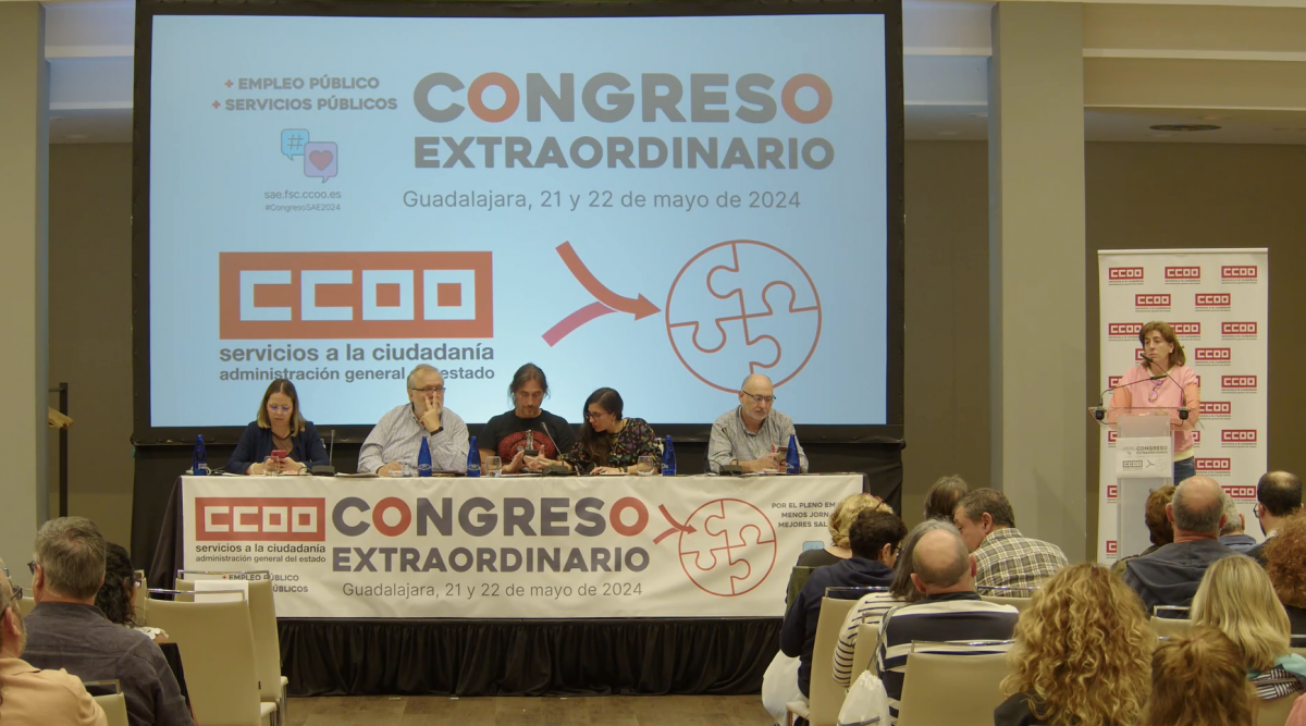Congreso Extraordinario SAE FSC-CCOO Guadalajara 2024