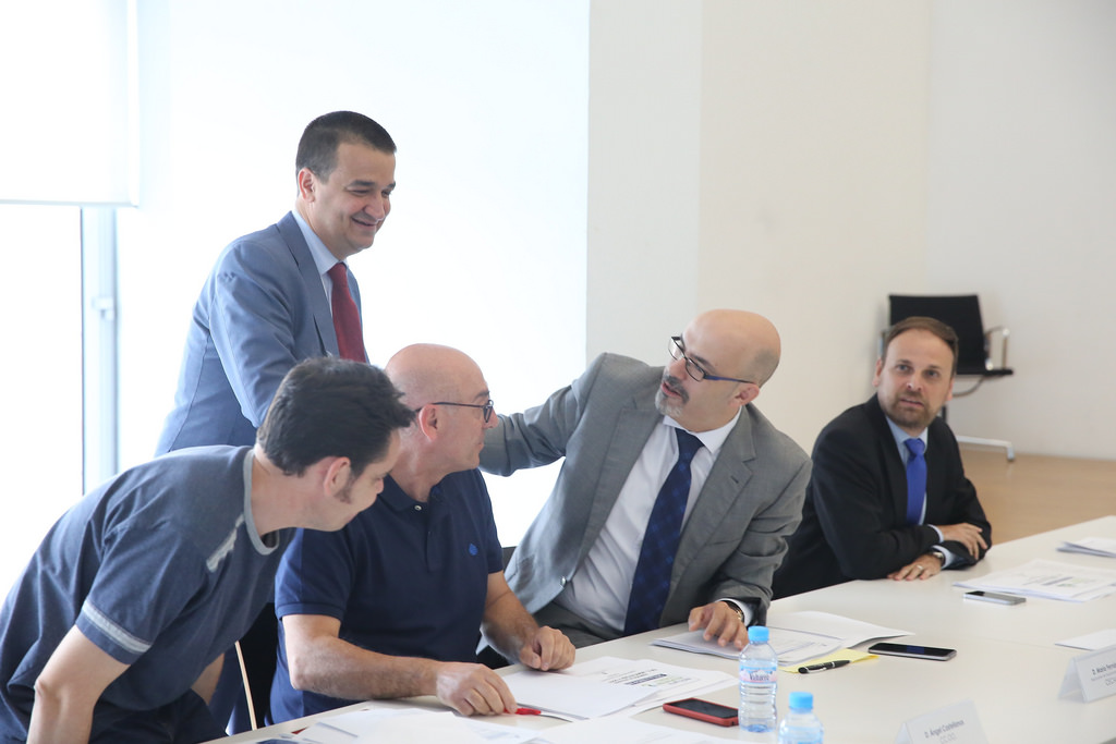 Imagen de la reunión.