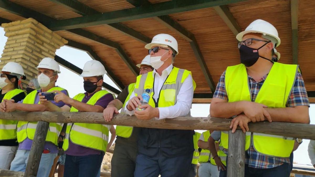 CCOO visitó la explotación y conoció el proyecto del Grupo México