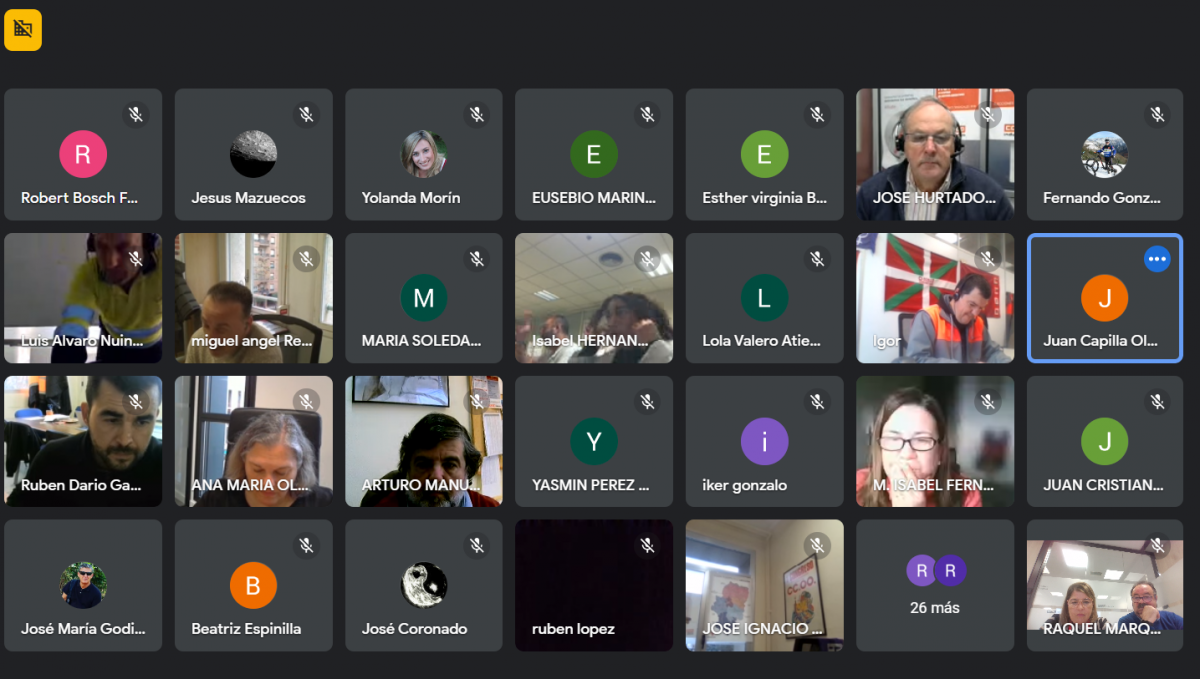 Cerca de un centenar de personas se conectaron a la sesión informativa