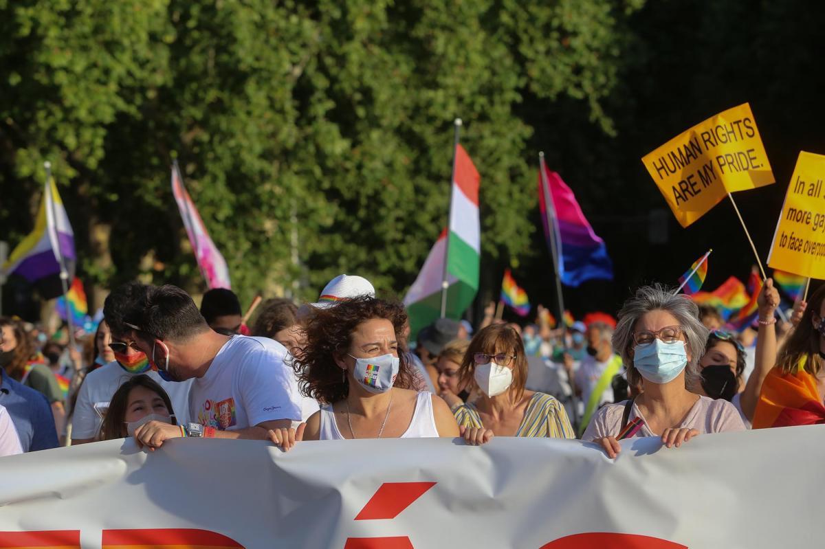 Miles de personas se manifiestan en Madrid por el Orgullo (foto CCOO Madrid)