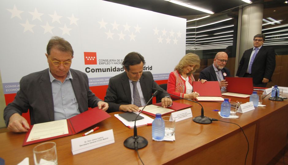 Firmados los convenios que desarrollan el 4º Plan Director en Prevención de Riesgos Laborales