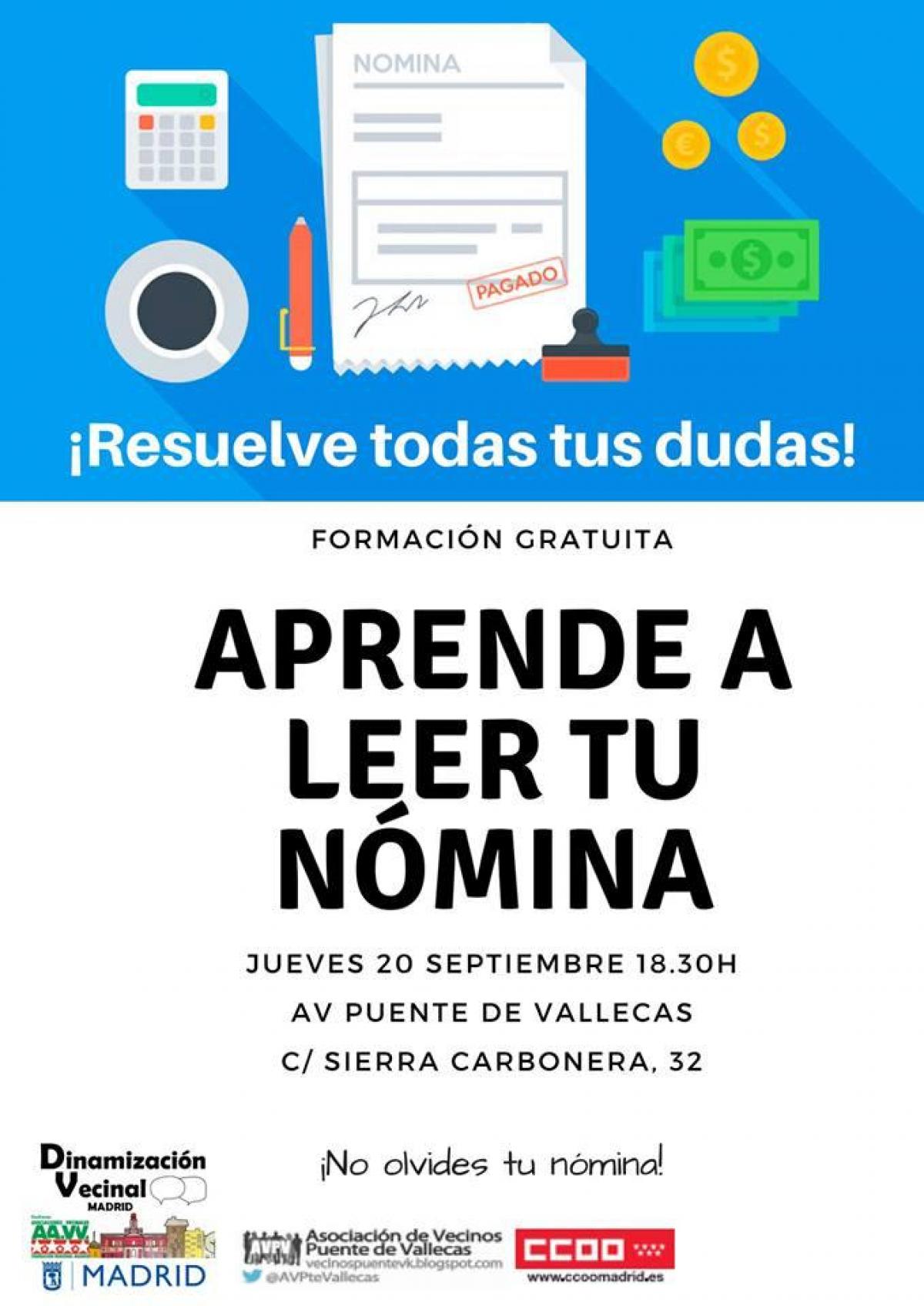 Taller: Aprende a leer tu nómina