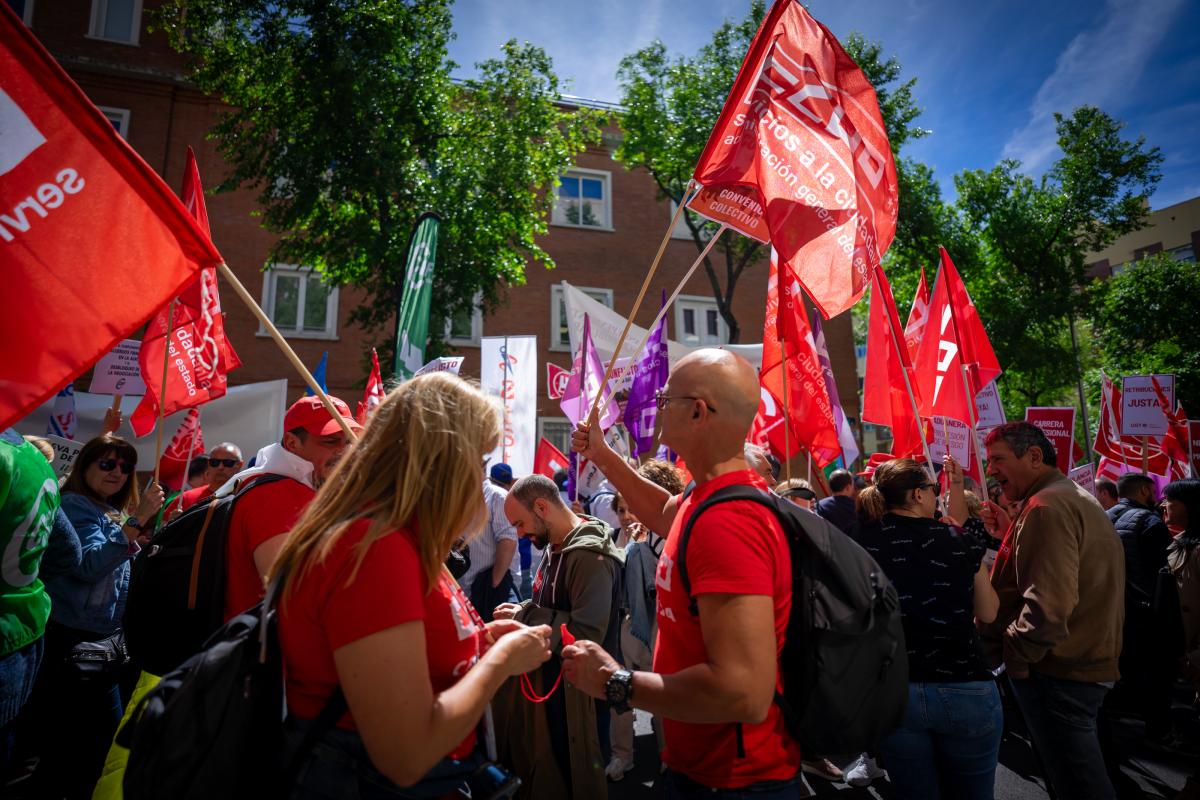 Concentración ante la AEAT el 8 de mayo de 2024
