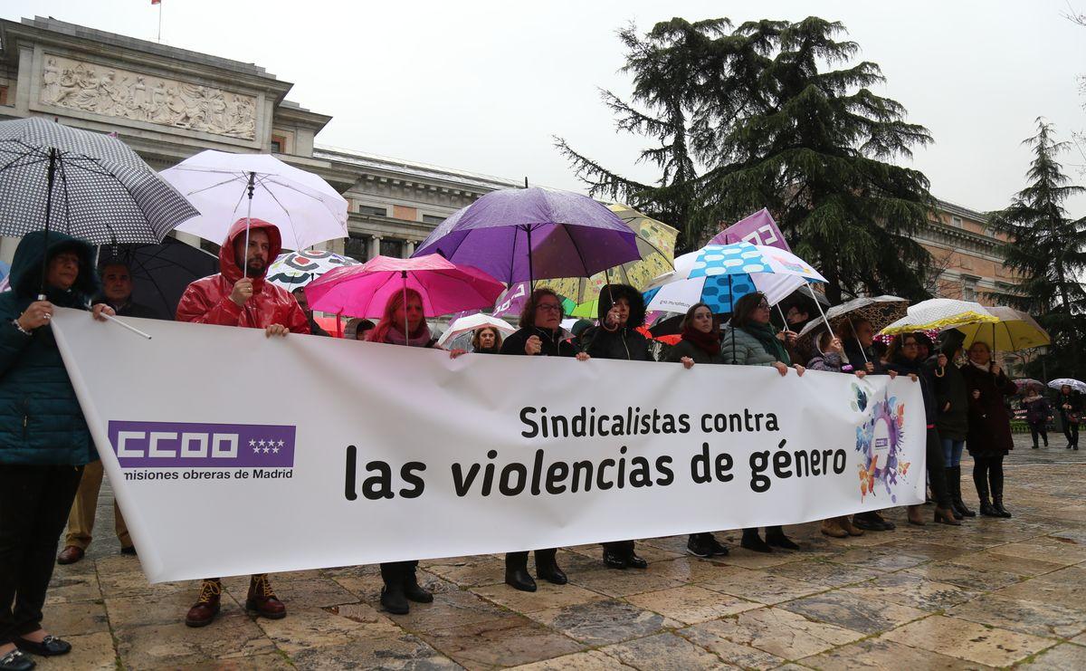 Concentración contra la violencia machista