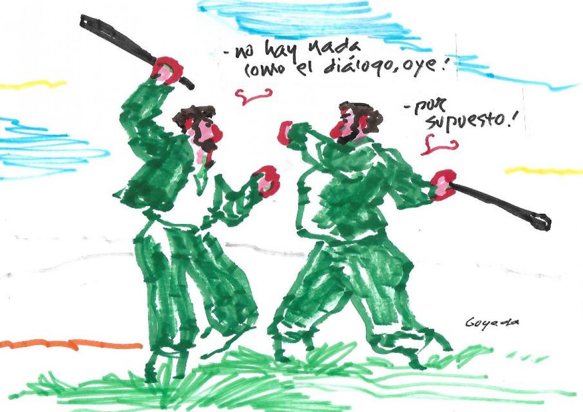 Viñeta de Molleda del día 26 de octubre de 2017