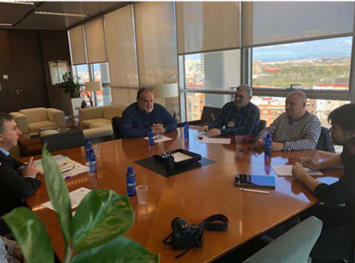 Reunión con la Generalitat Valenciana