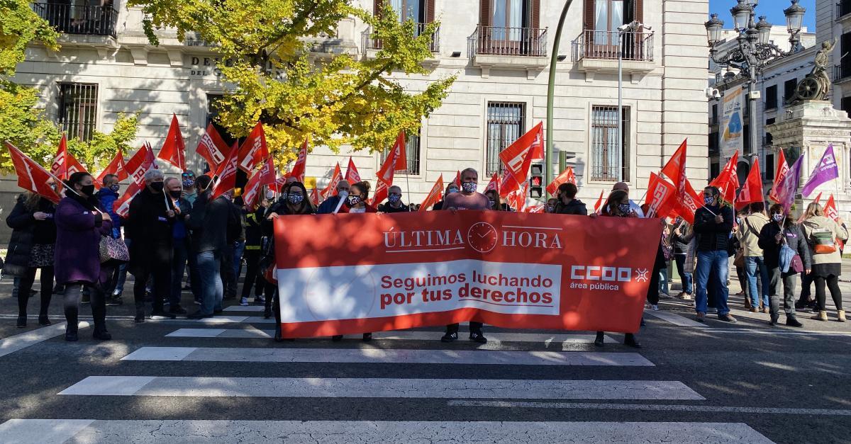 CCOO exige el cumplimiento de los acuerdos y la recuperación de la negociación en el área pública (Cantabria).