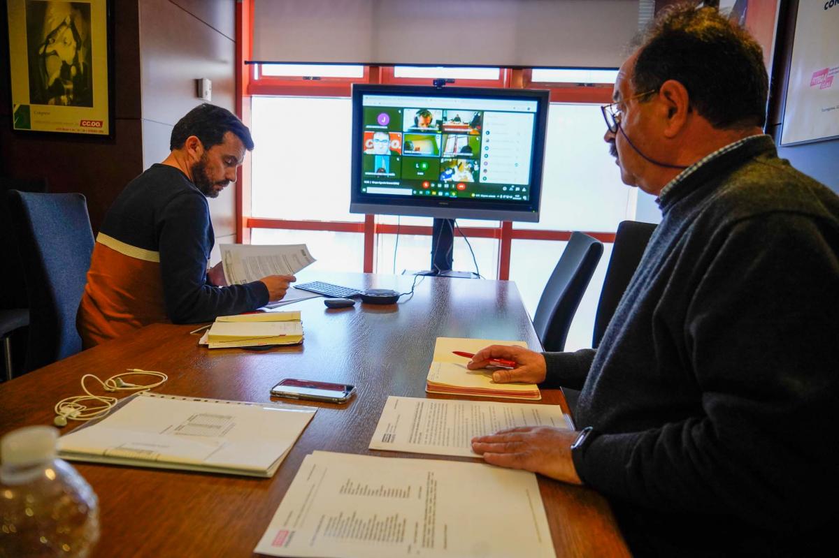 Reunión del grupo agrario de CCOO de Industria