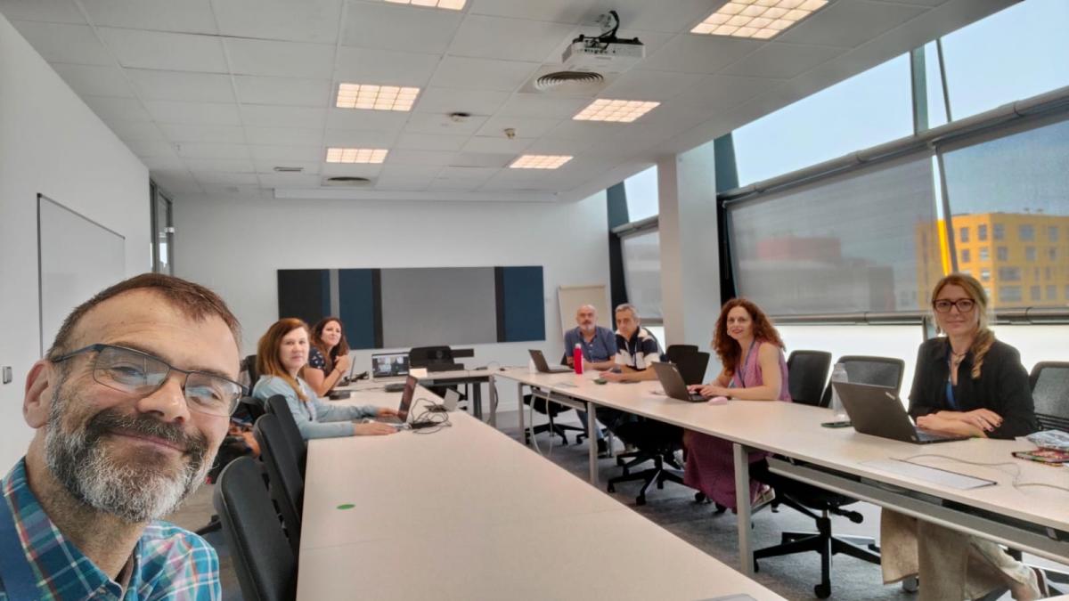 Reunión de la Sección Sindical Intercentros de NOKIA celebrada ayer 2 de junio, de forma semipresencial