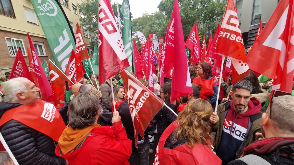 Concentraciones 30 octubre 2025 frente al Ministerio para la Transformación Digital y Función Pública