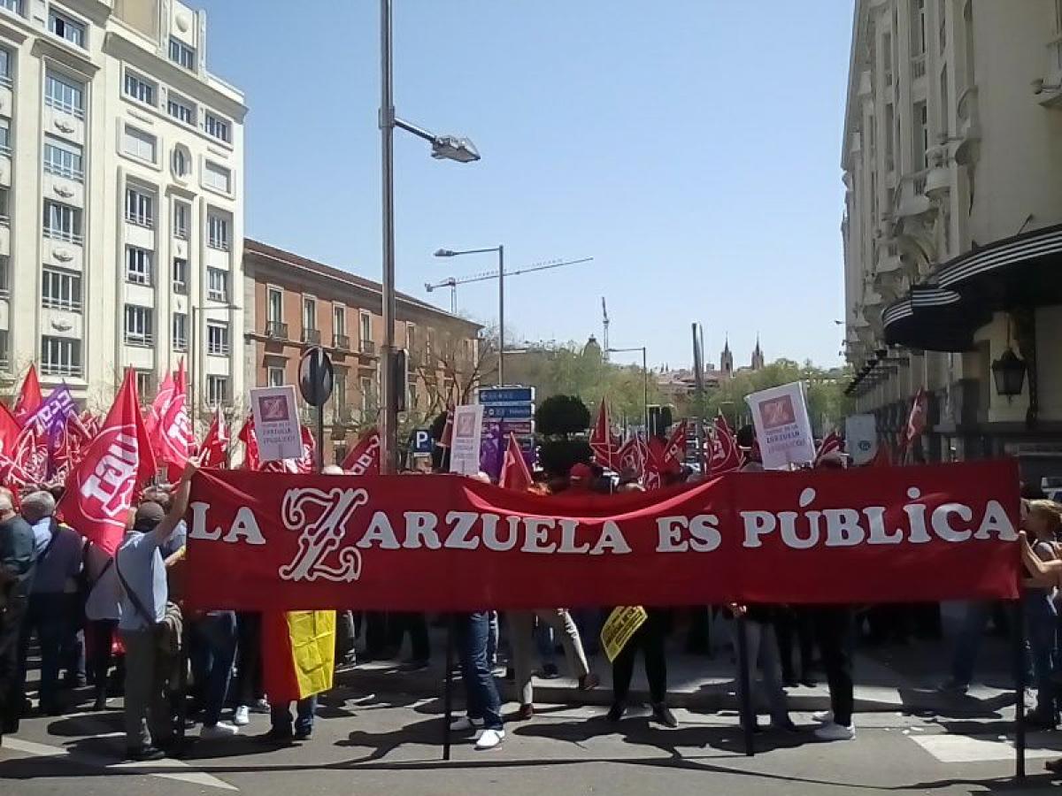 #SalvemosLaZarzuela el 26A