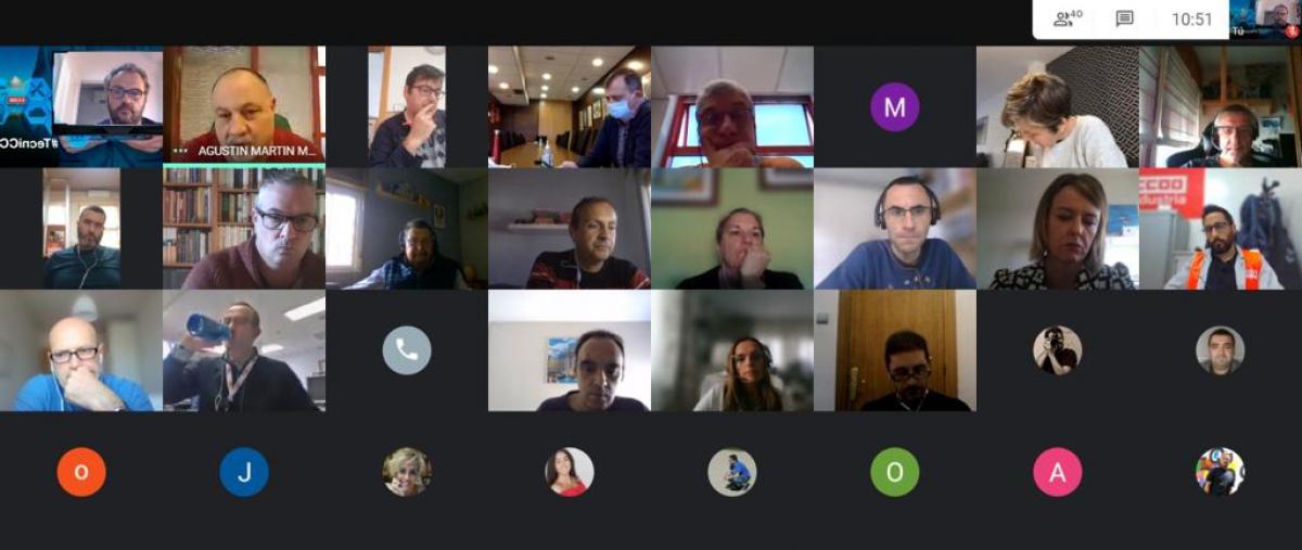 Última reunión del proyecto TécniCCOOs