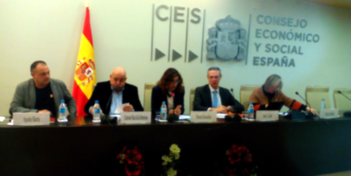 A la izquierda, Agustín Martín