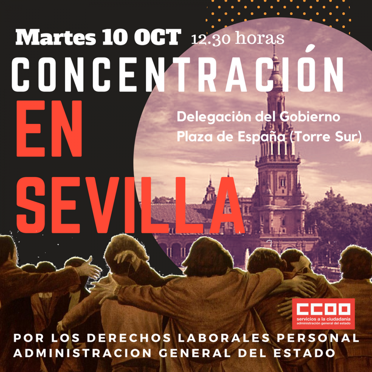 Concentración SEVILLA 10 OCTUBRE 2017