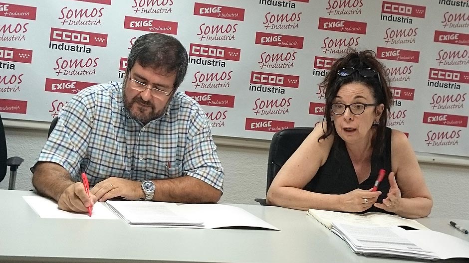 Rueda de prensa informe empleo enseñanza Madrid
